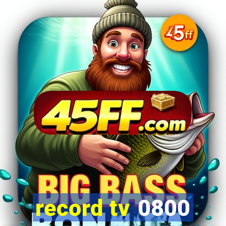 record tv 0800